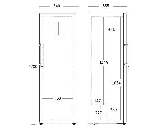 Fridge Scandomestic Крупная бытовая техника