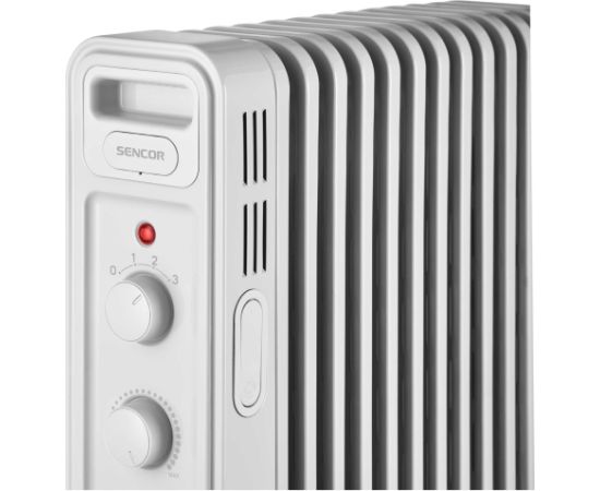 Oil filled radiator Sencor, white Воздухонагреватели