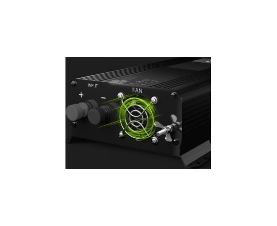 Strāvas pārveidotājs Green Cell PRO 12V to 230V 500W/1000W Pure sine wave Strāvas pārveidotāji