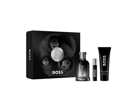 Hugo Boss Boss Bottled Beyond Dárková sada EDP 100 ml, sprchový gel 100 ml a miniaturka EDP 10 ml 100ml Парфюмерные наборы