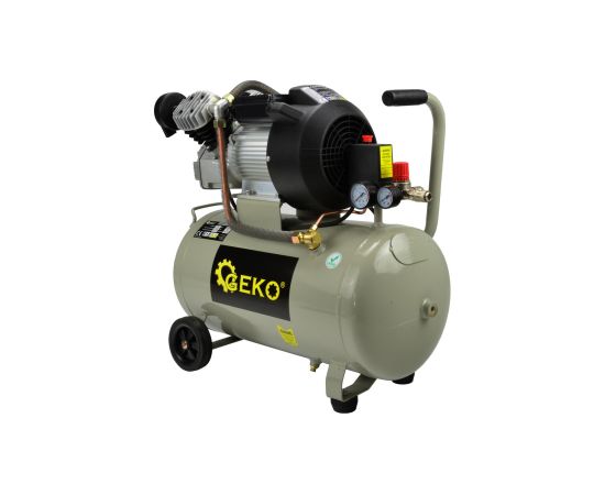 Eļļas gaisa kompresors 50 l V-Twin 8 bar 410 L/min, G80305 GEKO Компрессоры