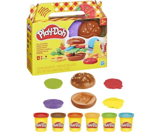 Hasbro Play-Doh: Doh & More - Food Shapes Grill Fun Playset (G1614) интерактивные игрушки