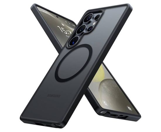 Torras Phone Case Guardian Magnetic Series for Samsung S25 Ultra (black) Neoriģinālie Maciņi