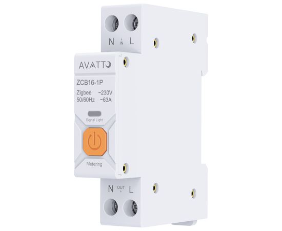 ZigBee Avatto ZWCB16 smart fuse Viedie slēdži