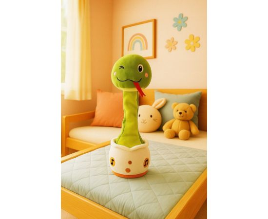 Gotel B31D2 INTERAKTYWNY PLUSZOWY WĄŻ TAŃCZY MELODIE Мягкие игрушки