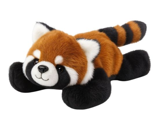 Leantoys Pluszowa Maskotka Przytulanka Panda Czerwona Ruda 30cm LEAN Toys Mīkstās rotaļlietas