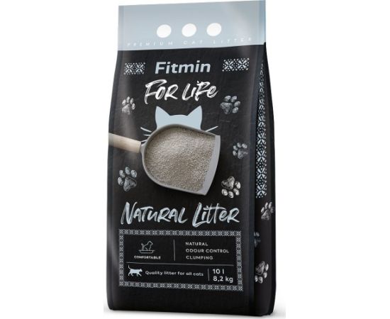 Żwirek dla kota Fitmin  Natural Plus Naturalny 10 l Kaķu pakaiši