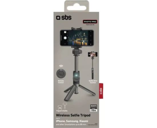 SBS Bluetooth Bezvadu Selfiju statīvs Telefonu Stabilizatori