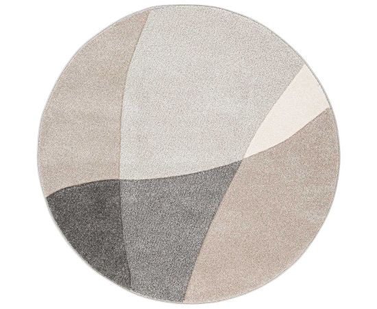 Carpet DIXIE CARVED-1, D200cm, grey/beige Новинки Для дома и сада 