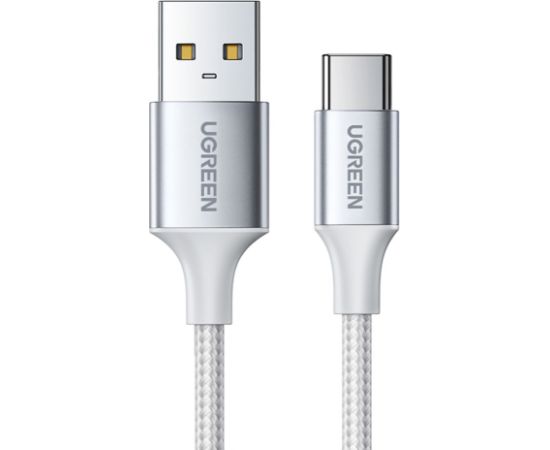 Ugreen   Ugreen US288 60130 USB-A / USB-C QC 3.0 3A Cable 0.5m - White Data USB kabeļi