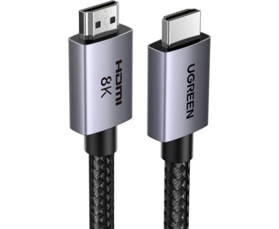 Ugreen   Ugreen HD171 25908 cable with HDMI 2.1 8K connectors certified 1 m - gray Новинки Компьютерная техника