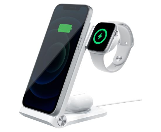 Беспроводное зарядное устройство Nillkin PowerTrio 3in1 для Apple Watch White (MFI) Зарядные устройства