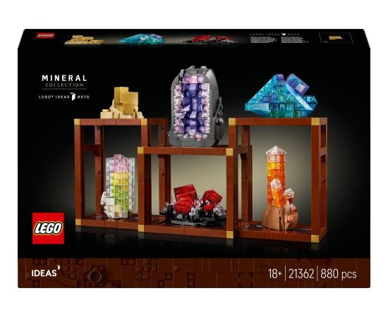 LEGO IDEAS 21362 Mineral Collection Lego VIDIYO