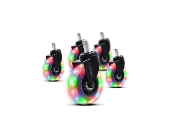 Riteņi datorkrēslam Trust GXT701 RGB LED Новости - Детские товары