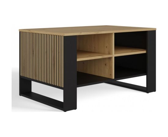 Top E Shop MODERN 4P SLIM ARTISAN COFFEE TABLE WITH BLACK LEGS Новинки Для дома и сада 
