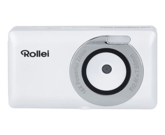 Rollei Compactline kabatas digitālā kamera, balta Цифровые фотокамеры