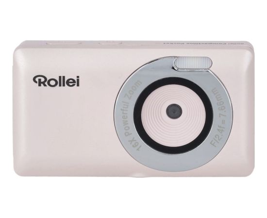 Rollei Compactline kabatas digitālā kamera, rozā Цифровые фотокамеры