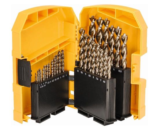 Metāla urbju komplekts DeWalt DT4957-QZ; 1-13 mm; 29 gab. Аксессуары для дрелей