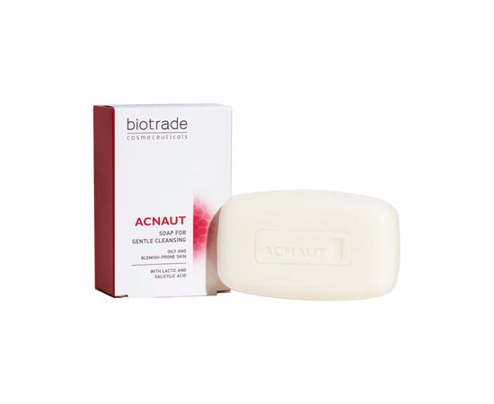 Biotrade Acnaut Cleansing Soap - Mýdlo pro mastnou a problematickou pleť 100.0g Ķermeņa kosmētika