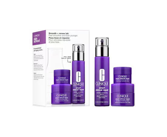 Clinique Smooth & Renew Lab Skincare Set - Dárková sada pleťové péče Духи и косметика