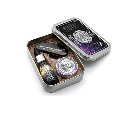 Captain Fawcett Nebula Grooming Survival Kit - Dárková sada péče o vousy Духи и косметика