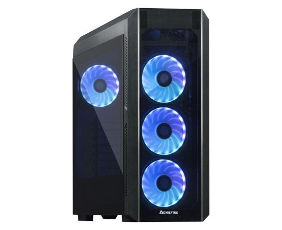 Case CHIEFTEC Scorpion 3 GL-03B-OP MidiTower Not included ATX MicroATX MiniITX Colour Black GL-03B-OP Datoru korpusi