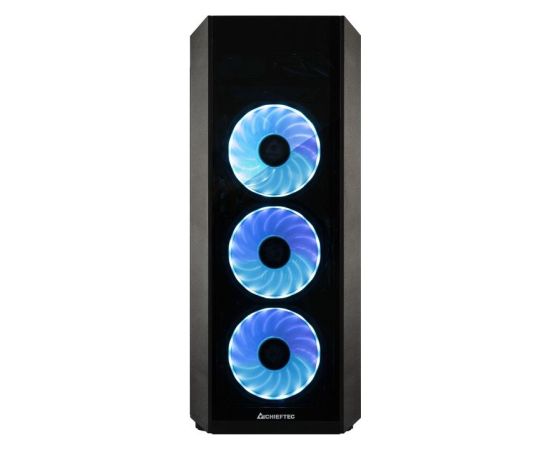 Case CHIEFTEC Scorpion 3 GL-03B-OP MidiTower Not included ATX MicroATX MiniITX Colour Black GL-03B-OP Datoru korpusi