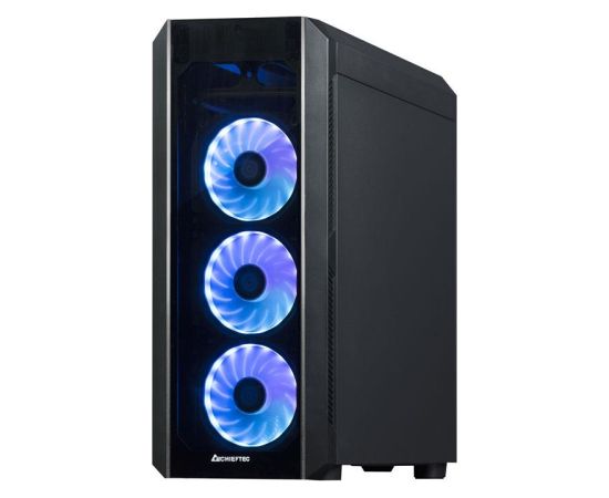 Case CHIEFTEC Scorpion 3 GL-03B-OP MidiTower Not included ATX MicroATX MiniITX Colour Black GL-03B-OP Datoru korpusi