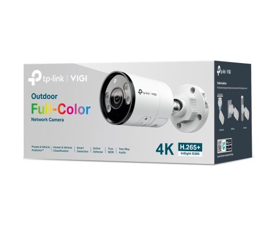 NET CAMERA BULLET H.265+ 8MP/INSIGHT S385(4MM) TP-LINK Камеры наблюдения