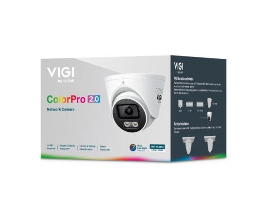 NET CAMERA TURRET H.265+ 4MP/INSIGHT S445S(2.8MM) TP-LINK Video novērošanas kameras