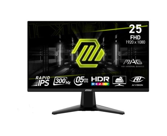 LCD Monitor MSI 24.5 " 1920x1080 pixels Full HD Native aspect ratio 16:9 LCD Flat MAG255XF Monitori