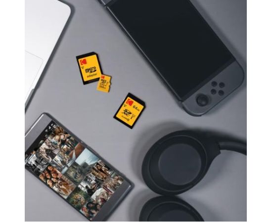 Kodak mSD 128GB UHS-I U3 Ultra EKMSDM128GXC10HPRK Atmiņas kartes micro SD SDHC