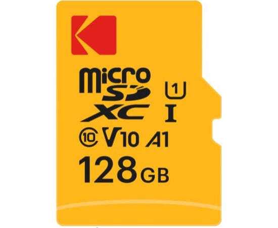 Kodak mSD 128GB UHS-I U1 V10 A1 Premium EKMSDM128GXC10K Карты памяти
