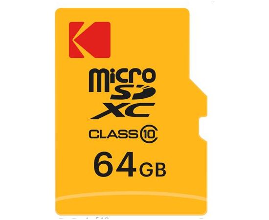 Kodak mSD 64GB Class10 Extra EKMSDM64GXC10CK Карты памяти
