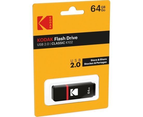 Kodak USB2.0 K100 64GB EKMMD64GK102 USB Flash atmiņas