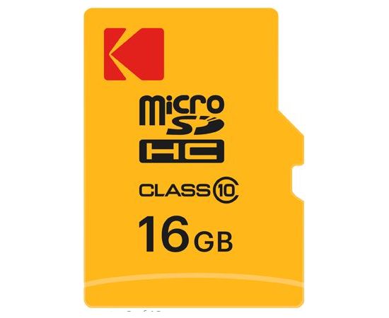 Kodak mSD 16GB Class10 Extra EKMSDM16GHC10CK Atmiņas kartes micro SD SDHC