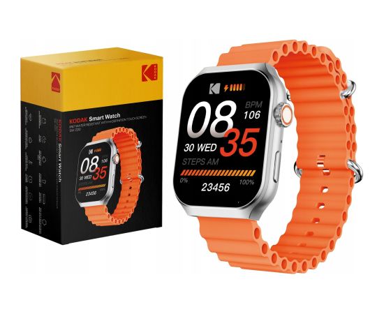 Viedpulkstenis Smartwatch Kodak Ip67 Gps  Sw-7210 Новинки Компьютерная техника
