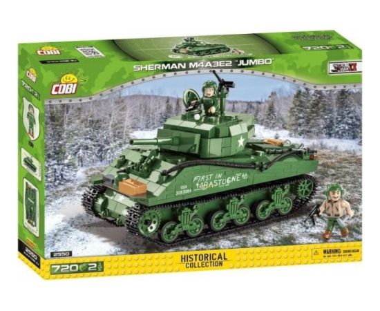 Cobi Historical Collection Sherman M4A3E2 Jumbo (2550) Mašīnas un piederumi