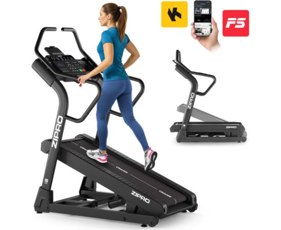 Bieżnia Zipro Shred z dużym nachyleniem 40% Велосипеды