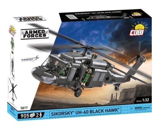 Cobi Klocki Sikorsky UH-60 Black Hawk 928 klocków Машины и аксессуары