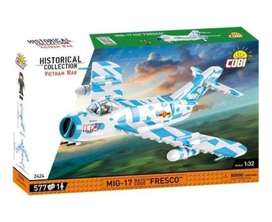 Cobi HC Cold War MiG-17 NATO Code 'Fresco' Mašīnas un piederumi