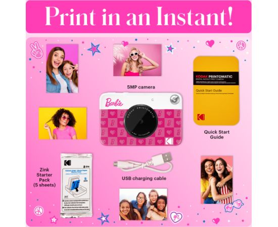 Kodak x Barbie Printomatic Camera 1 Aудио-видео