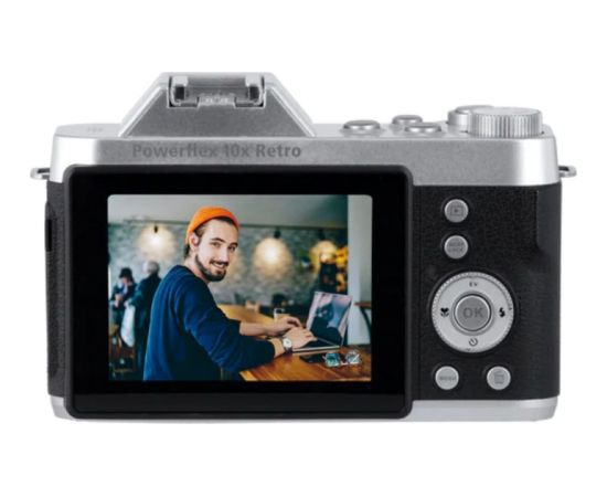 Rollei Powerflex 10x Retro, black/silver Jaunumi - Audio-Video