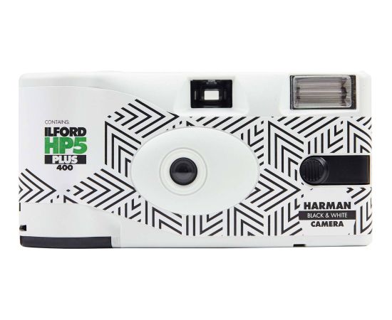 Ilford single use camera HP5 Plus 24+3, white Aудио-видео