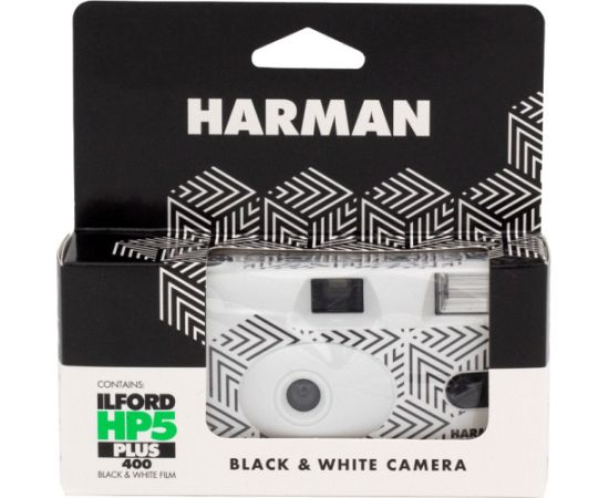 Ilford single use camera HP5 Plus 24+3, white Aудио-видео