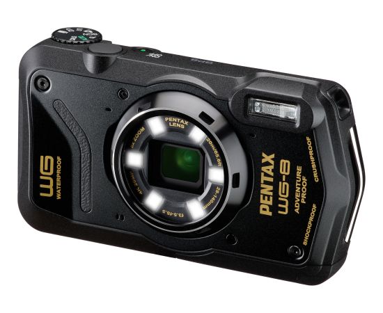 Pentax WG-8, черный Aудио-видео