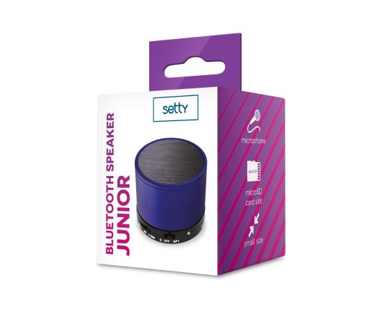 Setty Junior Bluetooth Колонка с Micro SD / Aux / 3W Беспроводные колонки