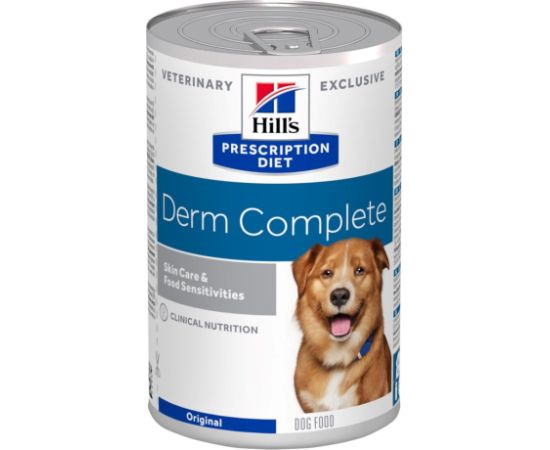 HILL'S PD Canine Derm Complete - wet dog food - 370g Suņu barība