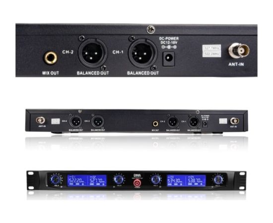 Dna Professional DNA WM4 VOCAL SET - Mikrofon bezprzewodowy, 4x nadajnik doręczny, system nagłośnienia UHF Mikrofoni