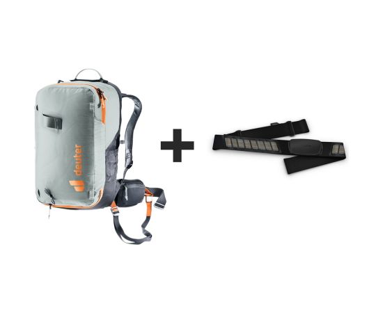 Plecak lawinowy Deuter Alproof Lite 22L - tin/black + Czujnik Garmin HRM Dual Сумки и рюкзаки